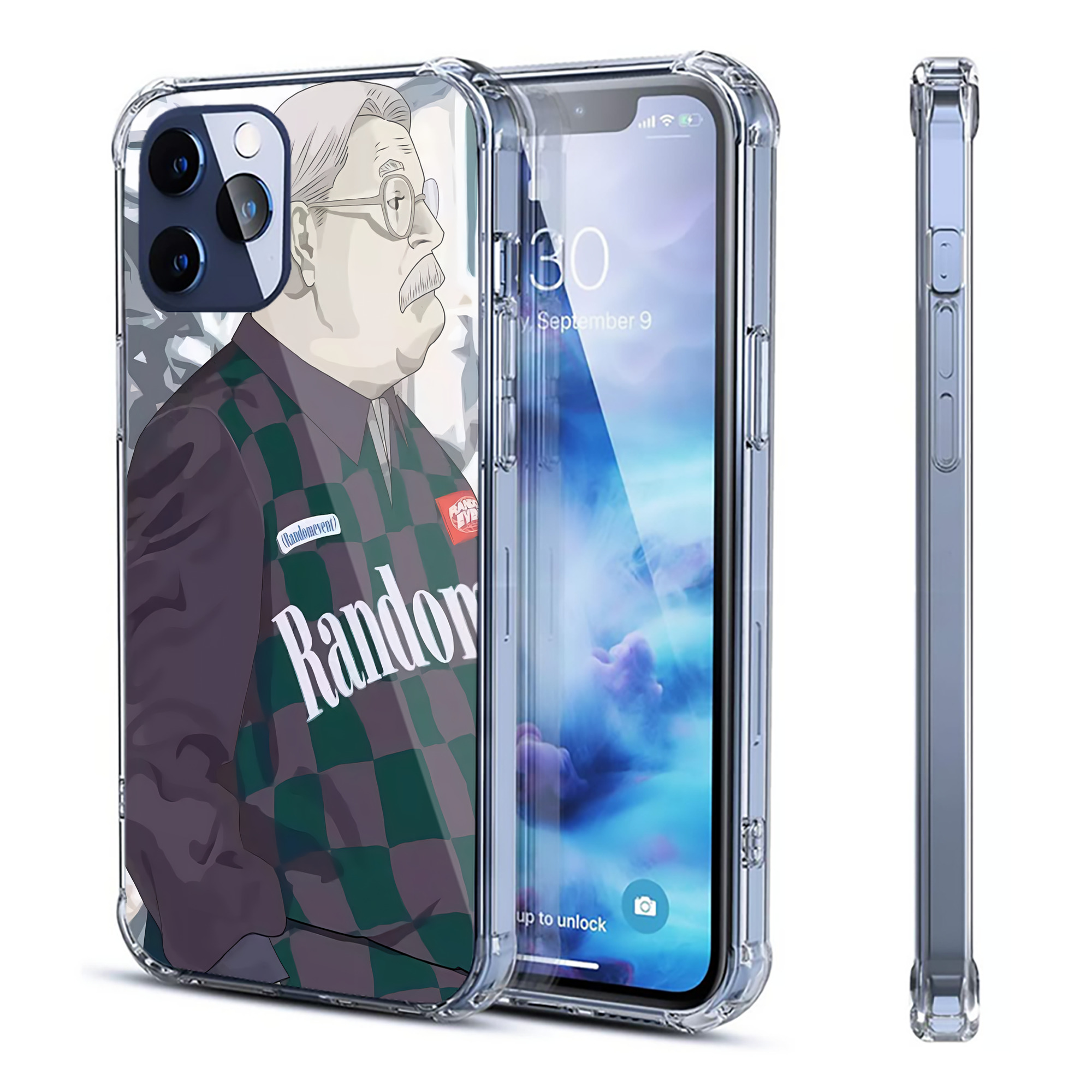 （画像用） SLAM DUNK／スラムダンク 【iPhone 12シリーズ対応】透明スマホケース（クリアソフトケース）